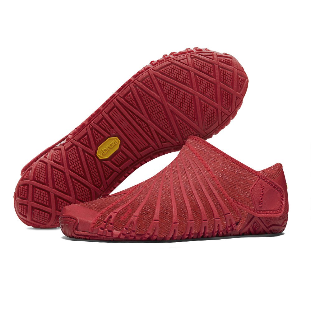 Vibram Furoshiki Womens Shoes - Red - Low - 10365-XZGC